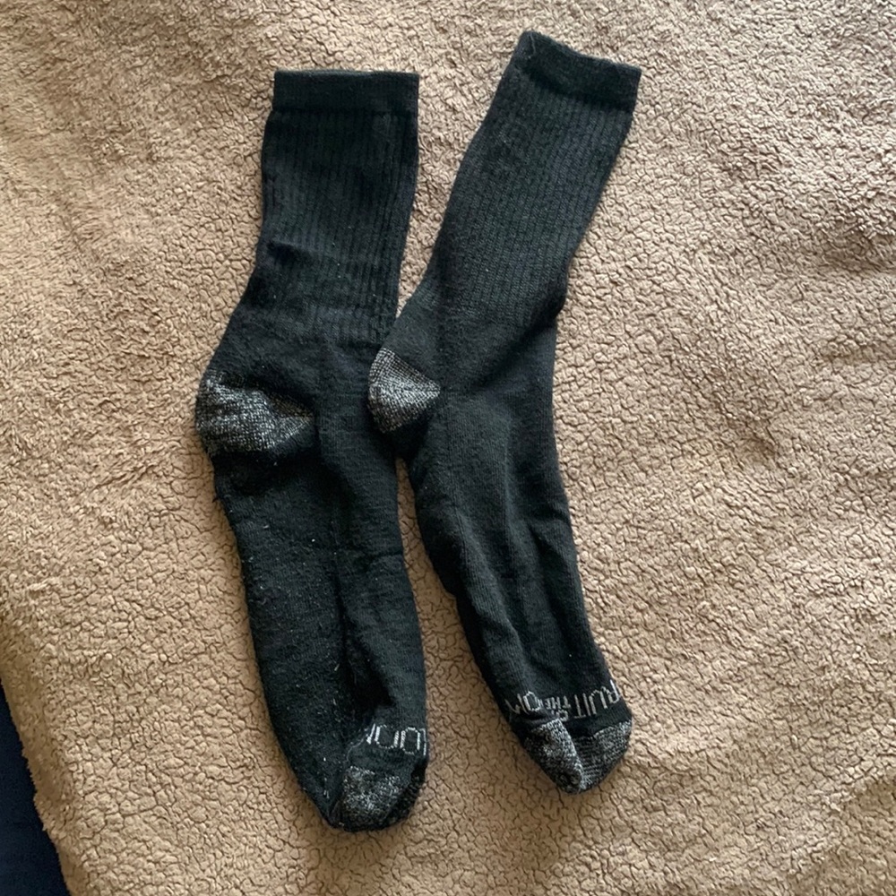 Fruit of Loom Black Socks